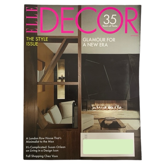 Set Of 2 Elle Decor Magazines September October 2024 Style Issue Best Rooms - Picture 3 of 9